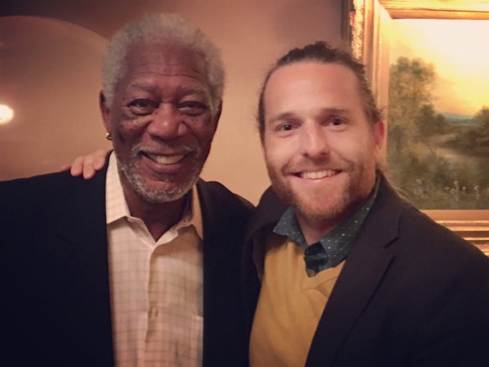Interview with Morgan Freeman in the Holy Land